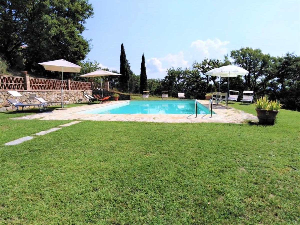 Villa La Fontaiola à Le Piazze Extérieur photo