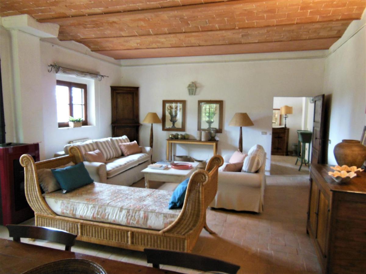 Villa La Fontaiola à Le Piazze Extérieur photo