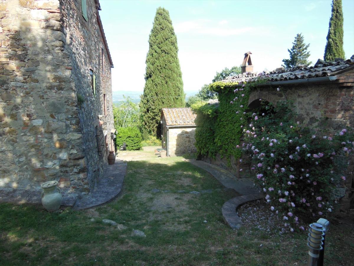 Villa La Fontaiola à Le Piazze Extérieur photo