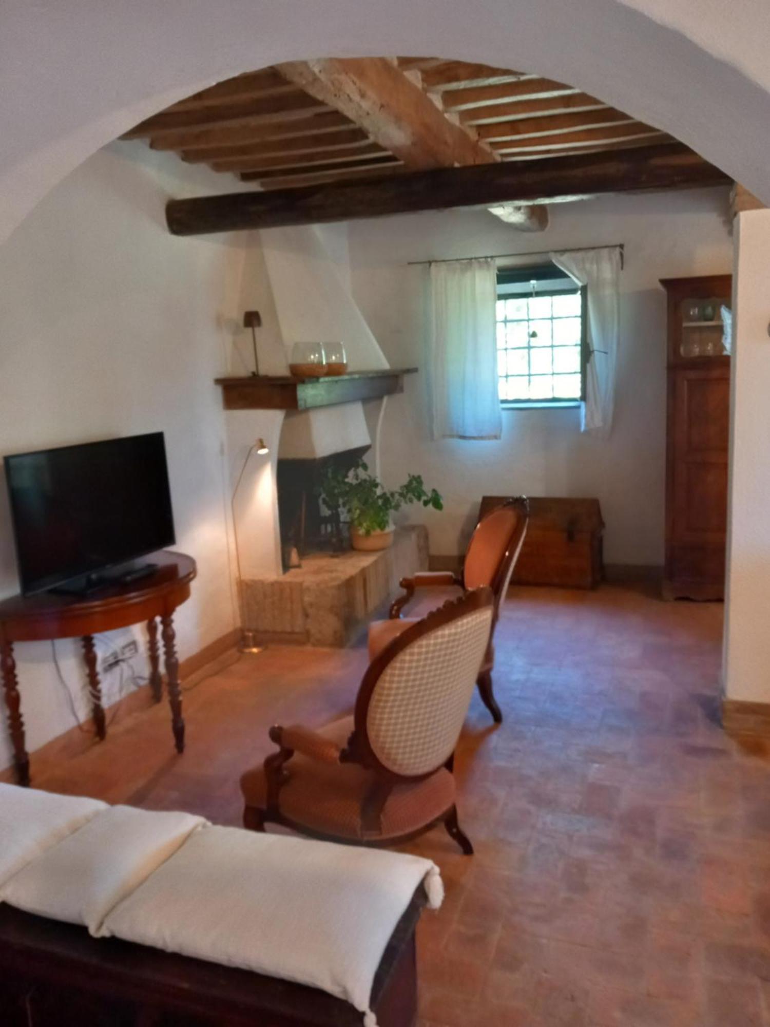 Villa La Fontaiola à Le Piazze Extérieur photo