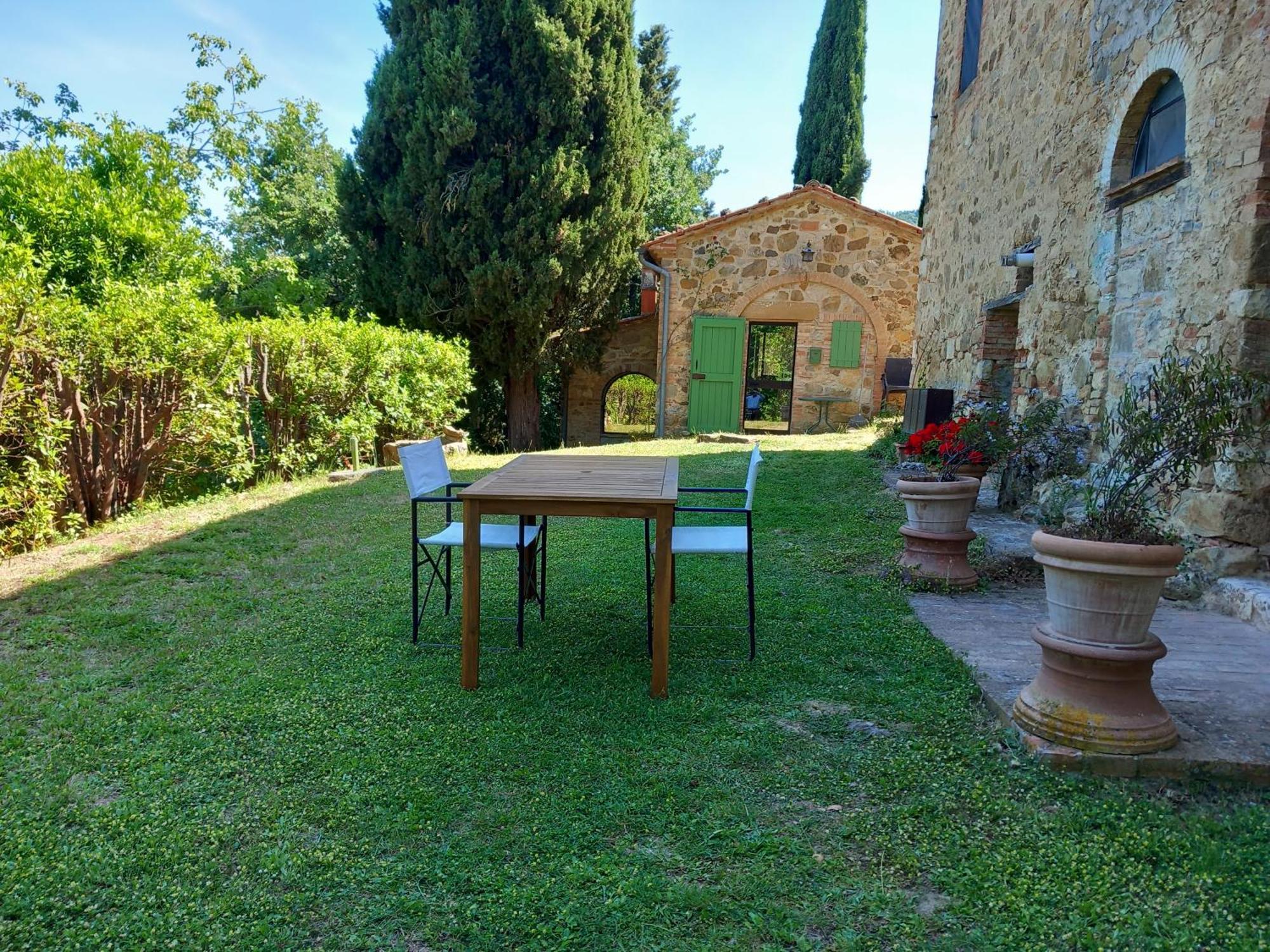 Villa La Fontaiola à Le Piazze Extérieur photo