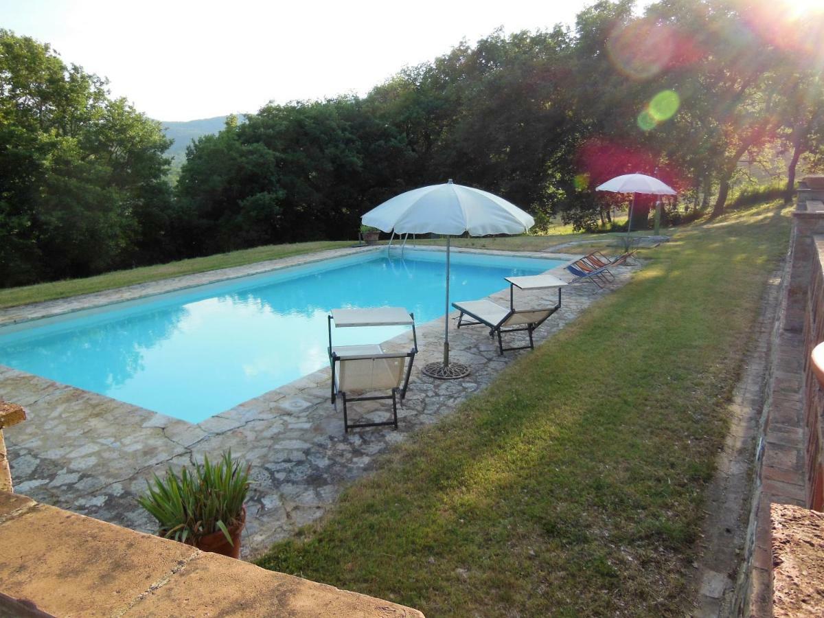 Villa La Fontaiola à Le Piazze Extérieur photo